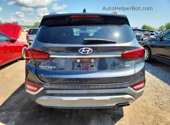 5NMS3CAD4LH201262 2020 HYUNDAI SANTA Серый Вид сзади