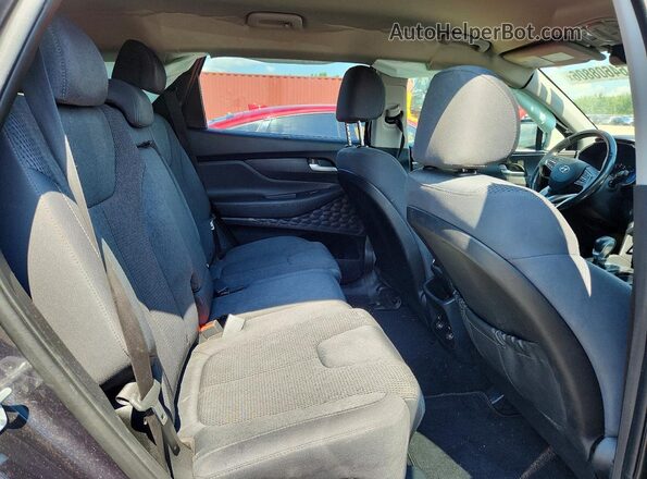 5NMS3CAD4LH201262 2020 HYUNDAI SANTA Серый Вид задней части салона