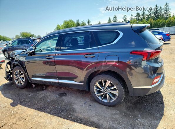 5NMS3CAD4LH201262 2020 HYUNDAI SANTA Серый Задняя левая четверть