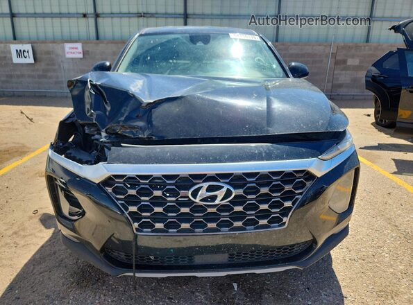 5NMS3CAD7LH192590 2020 HYUNDAI SANTA Черный Вид спереди