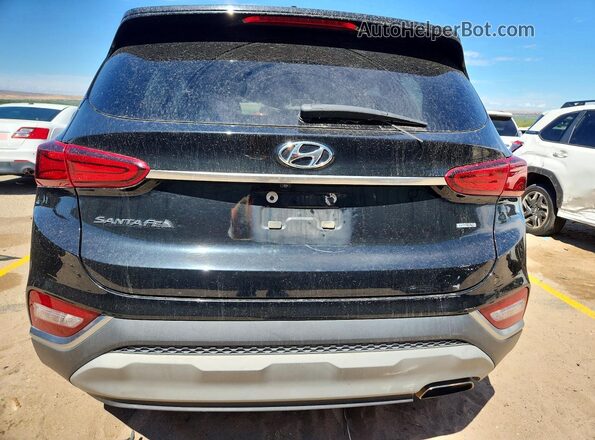 5NMS3CAD7LH192590 2020 HYUNDAI SANTA Черный Вид сзади