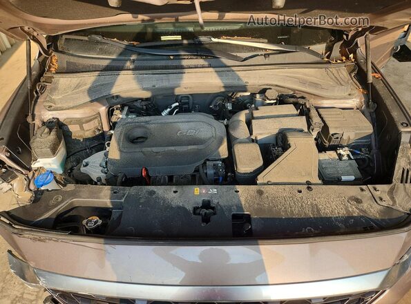 5NMS3CAD8LH169996 2020 HYUNDAI SANTA Brown Engine compartment view