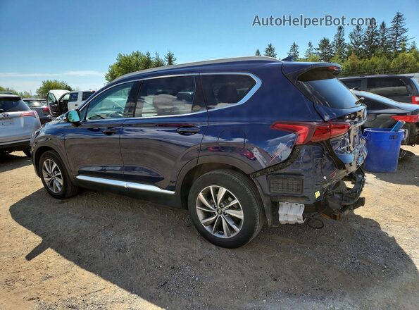 5NMS3CAD9KH121549 2019 HYUNDAI SANTA Blue Tył lewy
