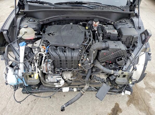 5NMS3DAJ0PH571366 2023 HYUNDAI SANTA Gray Widok komory silnika