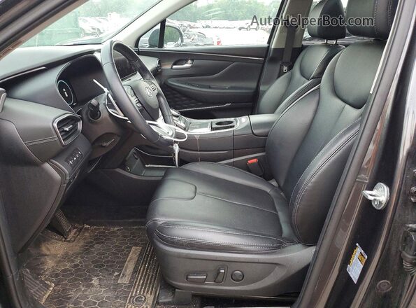 5NMS3DAJ0PH571366 2023 HYUNDAI SANTA Gray Widok wnętrza z przodu