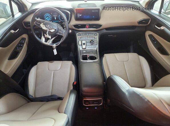 5NMS3DAJ1PH615570 2023 HYUNDAI SANTA Black წინა პანელის ხედი