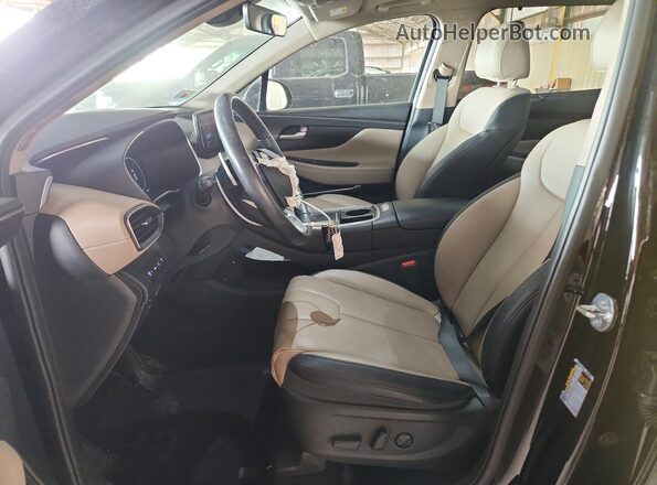 5NMS3DAJ1PH615570 2023 HYUNDAI SANTA Black წინა სალონის ხედი