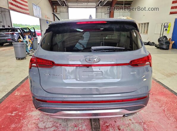 5NMS3DAJXMH372644 2021 HYUNDAI SANTA Gray Вид ззаду