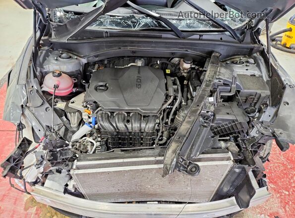 5NMS3DAJXMH372644 2021 HYUNDAI SANTA Gray Вид підкапотного простору