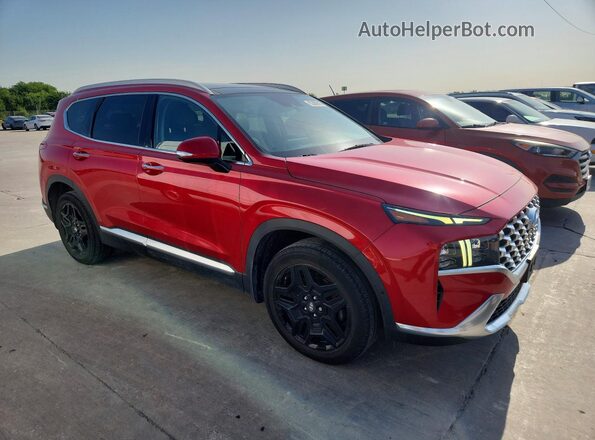 5NMS44AL0NH461395 2022 HYUNDAI SANTA Red Առջևի աջ