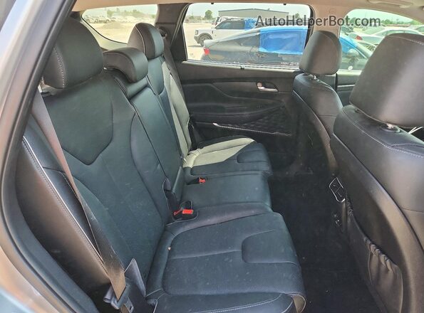 5NMS44AL4PH605663 2023 HYUNDAI SANTA Silver Rear interior view