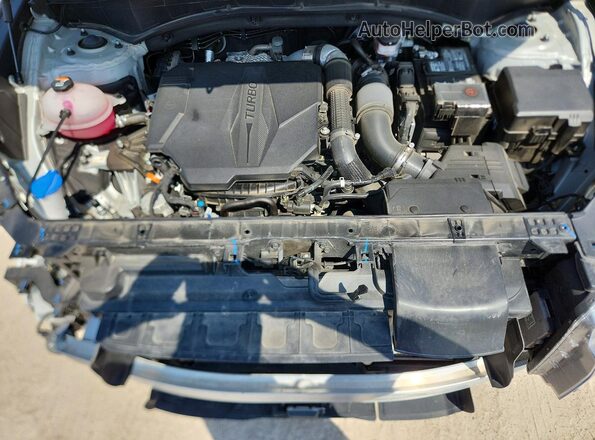 5NMS44AL4PH605663 2023 HYUNDAI SANTA Silver Engine compartment view