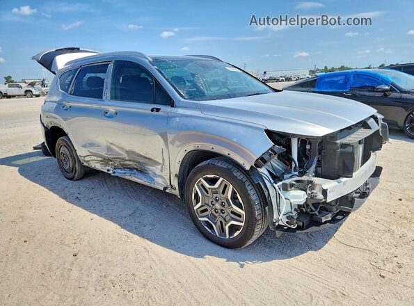 5NMS44AL4PH605663 2023 HYUNDAI SANTA Silver Front right