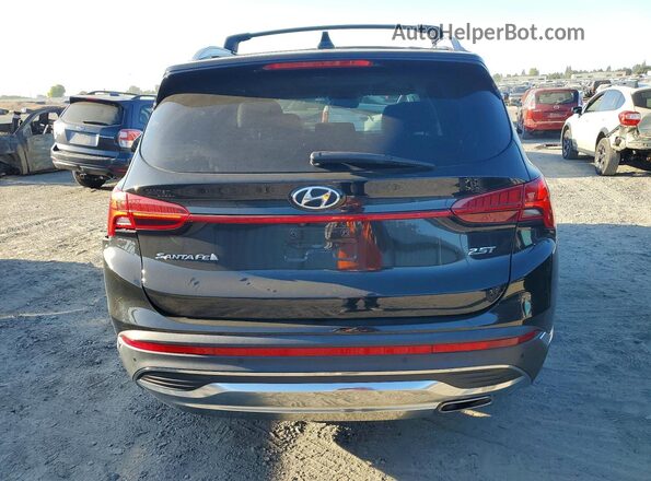 5NMS44AL6MH316456 2021 HYUNDAI SANTA Black Հետևի տեսք