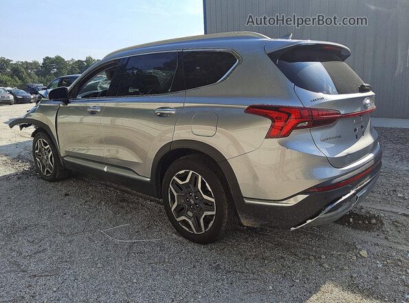 5NMS44AL9PH592263 2023 HYUNDAI SANTA Silver Rear left