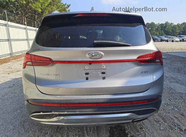 5NMS44AL9PH592263 2023 HYUNDAI SANTA Silver Rear view
