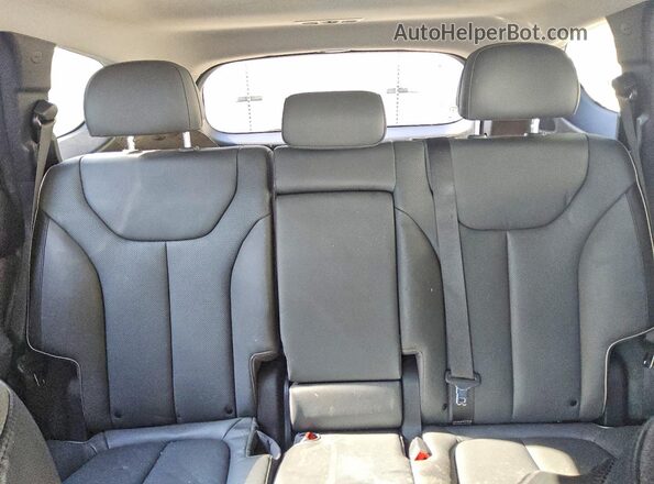 5NMS44AL9PH592263 2023 HYUNDAI SANTA Silver Rear seats view