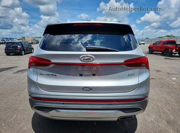 5NMS44ALXMH328058 2021 HYUNDAI SANTA Silver Vista trasera