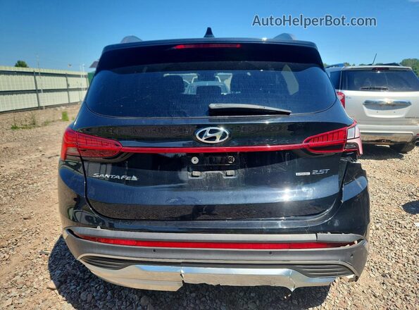 5NMS4DAL0MH369508 2021 HYUNDAI SANTA Black Vista trasera