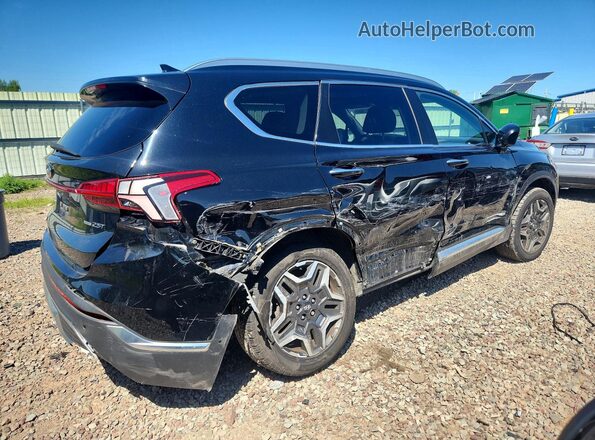 5NMS4DAL0MH369508 2021 HYUNDAI SANTA Black Trasero derecho