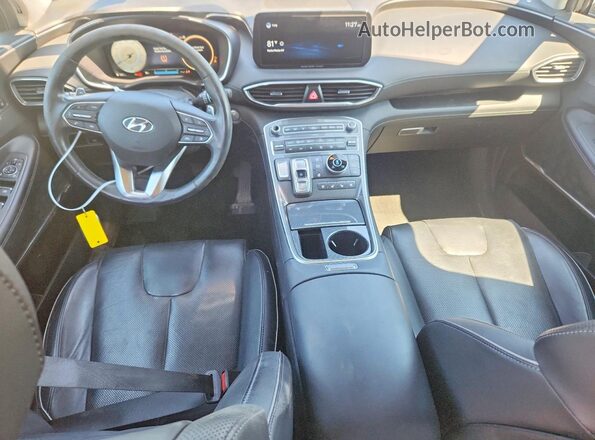 5NMS4DAL0MH369508 2021 HYUNDAI SANTA Black Vista del salpicadero