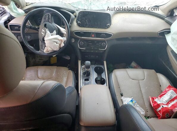 5NMS53AD1LH295417 2020 HYUNDAI SANTA White Widok deski rozdzielczej