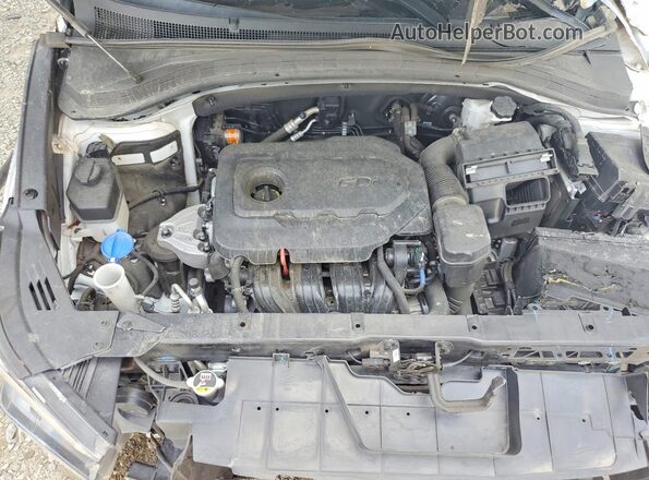 5NMS53AD1LH295417 2020 HYUNDAI SANTA White Widok komory silnika