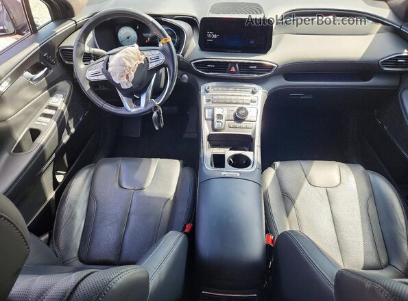 5NMS54AL0PH596683 2023 HYUNDAI SANTA Charcoal Вид панелі приладів