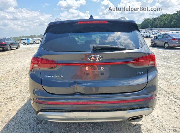 5NMS54AL6NH454562 2022 HYUNDAI SANTA Угольный Вид сзади