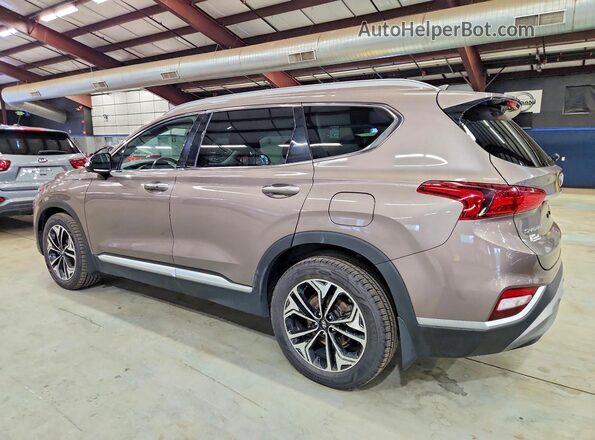 5NMS5CAA3KH111308 2019 HYUNDAI SANTA Beige Trasero izquierdo