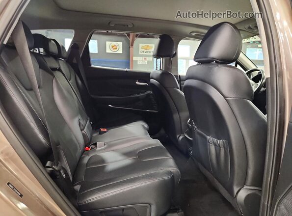 5NMS5CAA3KH111308 2019 HYUNDAI SANTA Beige Vista interior trasera