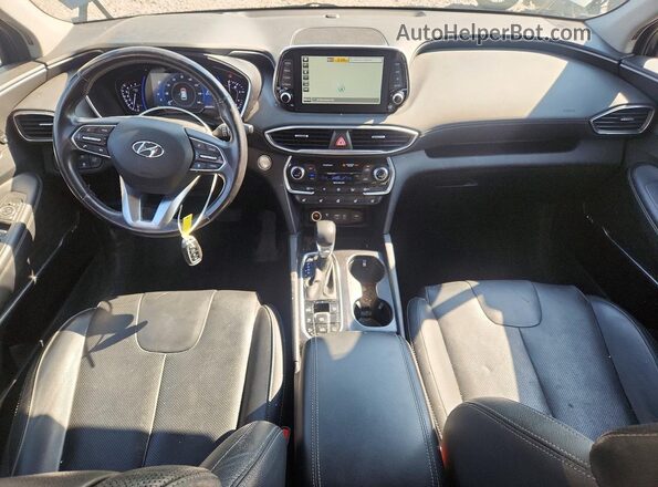 5NMS5CAA6KH065327 2019 HYUNDAI SANTA Black წინა პანელის ხედი