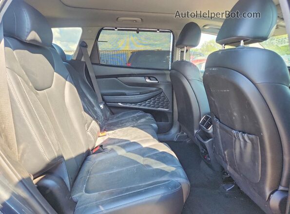 5NMS5CAA6KH065327 2019 HYUNDAI SANTA Black უკანა სალონის ხედი