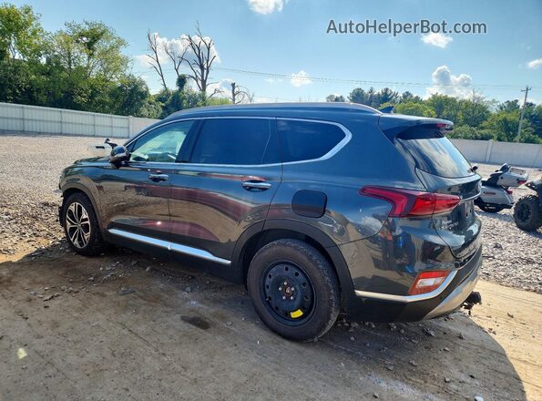 5NMS5CAA6KH065327 2019 HYUNDAI SANTA Black უკანა მარცხენა