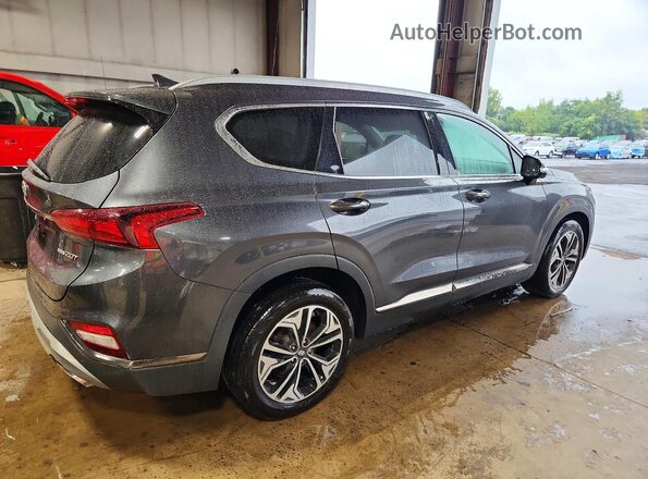 5NMS5CAAXLH186783 2020 HYUNDAI SANTA Gray Tył prawy