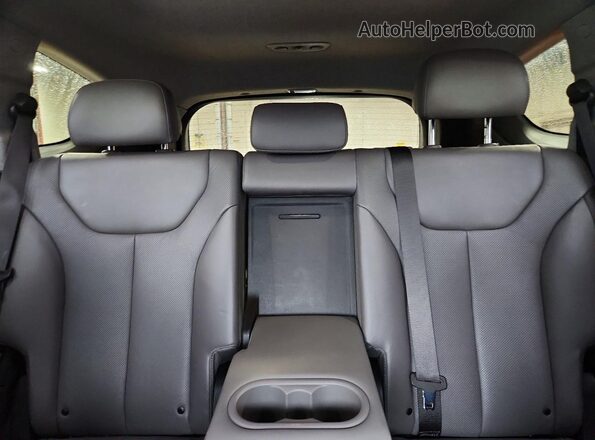 5NMS5CAAXLH186783 2020 HYUNDAI SANTA Gray Widok tylnych siedzeń
