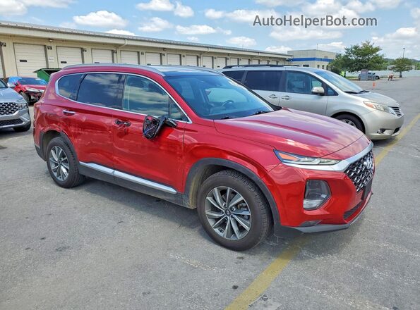 5NMS5CAD1KH067870 2019 HYUNDAI SANTA Red წინა მარჯვენა