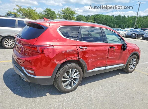 5NMS5CAD1KH067870 2019 HYUNDAI SANTA Red უკანა მარჯვენა