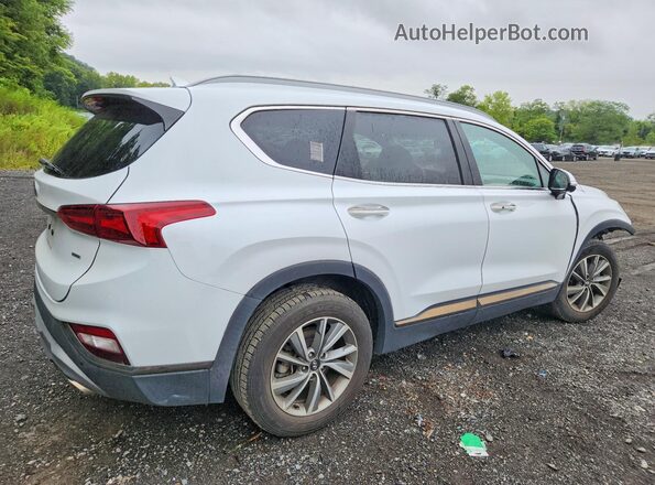 5NMS5CAD5LH210935 2020 HYUNDAI SANTA Белый Задняя правая четверть