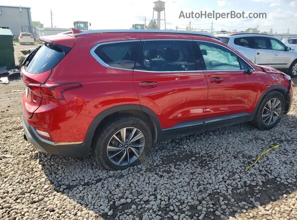 5NMS5CAD7LH303357 2020 HYUNDAI SANTA Red Rear right