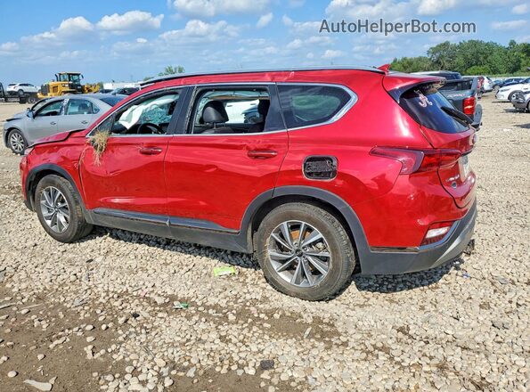 5NMS5CAD7LH303357 2020 HYUNDAI SANTA Red Rear left