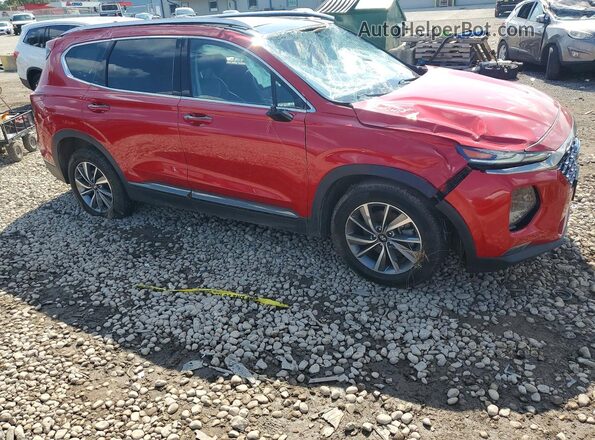 5NMS5CAD7LH303357 2020 HYUNDAI SANTA Red Front right