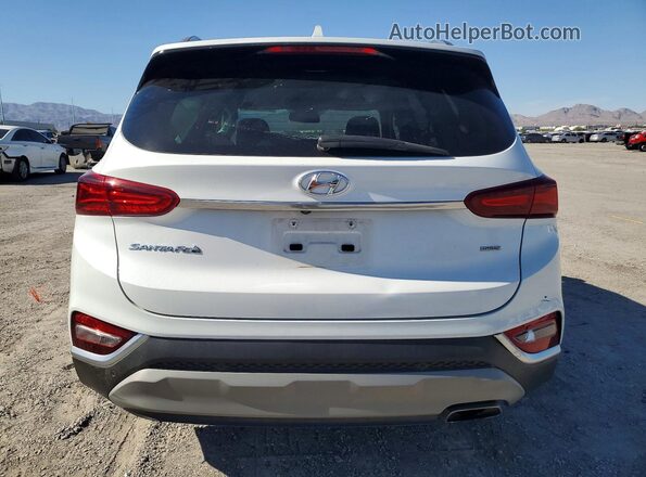 5NMS5CAD8KH036468 2019 HYUNDAI SANTA White Rear view