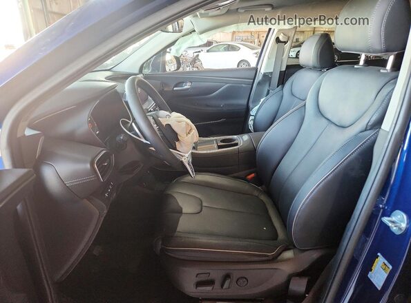5NMS5DA11PH012094 2023 HYUNDAI SANTA Blue Front interior view