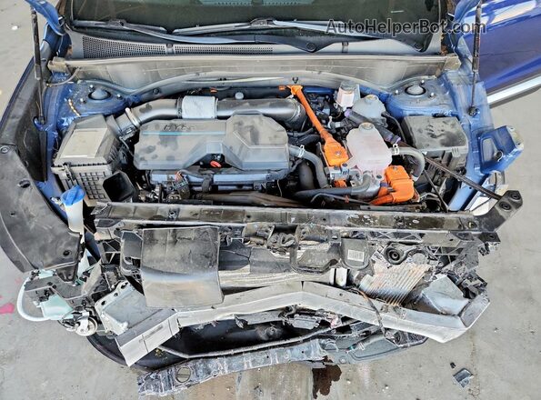 5NMS5DA11PH012094 2023 HYUNDAI SANTA Blue Rear interior view