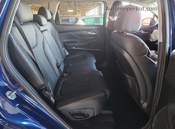 5NMS5DA11PH012094 2023 HYUNDAI SANTA Blue Rear seats view