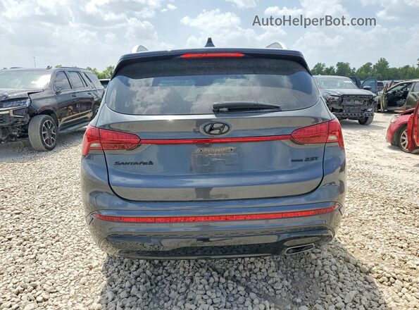 5NMS5DAL6MH364455 2021 HYUNDAI SANTA Charcoal Rear view