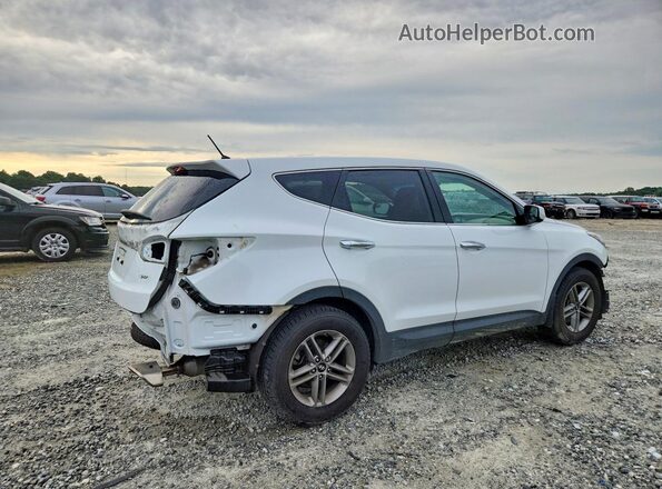 5NMZT3LB0JH090037 2018 HYUNDAI SANTA White Trasero derecho