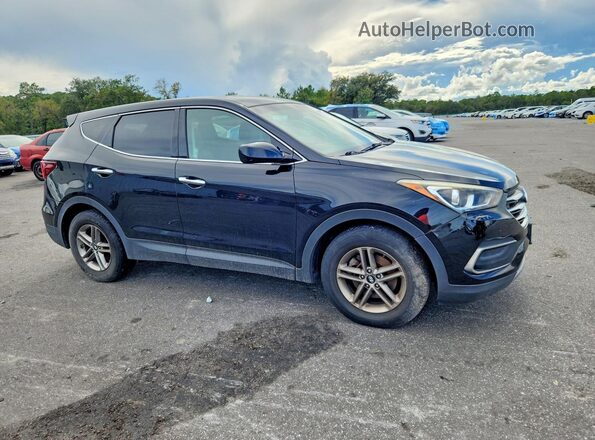 5NMZT3LB3JH079033 2018 HYUNDAI SANTA Black Передня права чверть