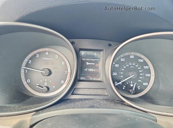 5NMZT3LB3JH079033 2018 HYUNDAI SANTA Black Вид щитка приладів
